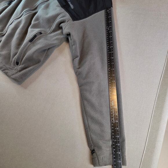 Columbia Interchange Bugaboo Fleece Liner Jacket Men’s L Gray Black - Picture 13 of 16